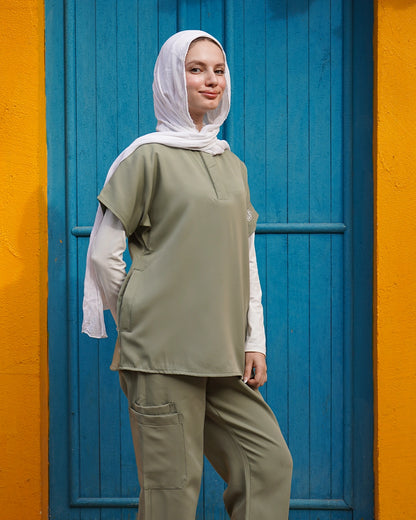 Female half collar olive